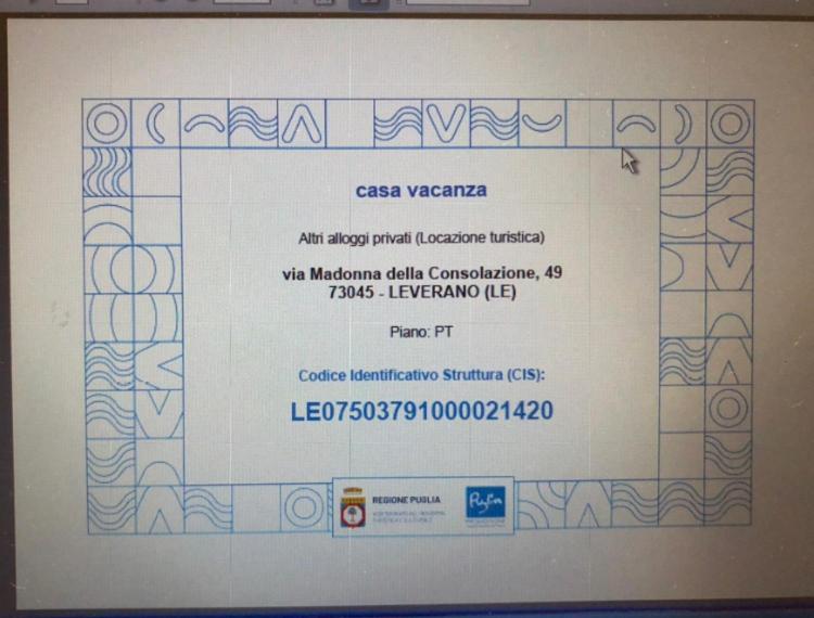 Affittasi Casa Vacanza A Casa Di Emma Leverano Exteriör bild